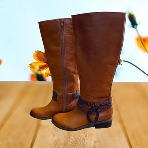 ✨ Carlos Santana Wellington Mustang Leather Boots – NWT! Size 6.5 ✨